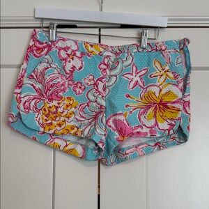 Lilly Pulitzer Vibrant Floral Shorts